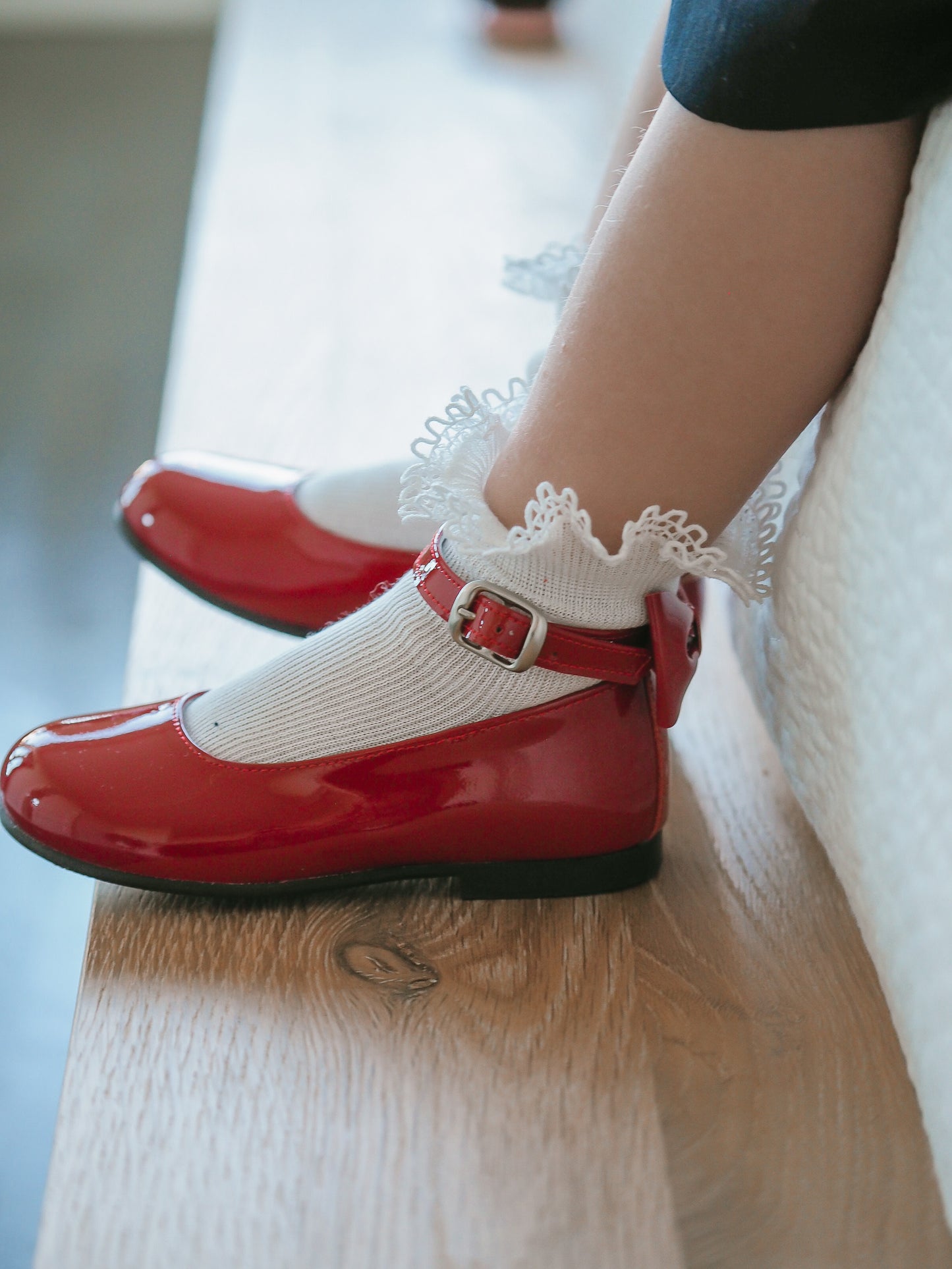 Ava - Red Patent Leather